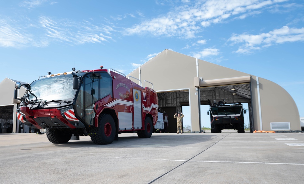 325th CES is fired up for a new modular fire station