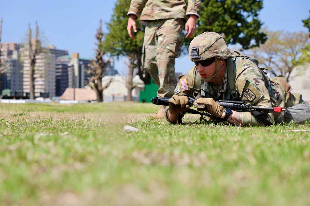 Training Day 2: Expert Soldier Badge Candidates Refine Patrol Procedures