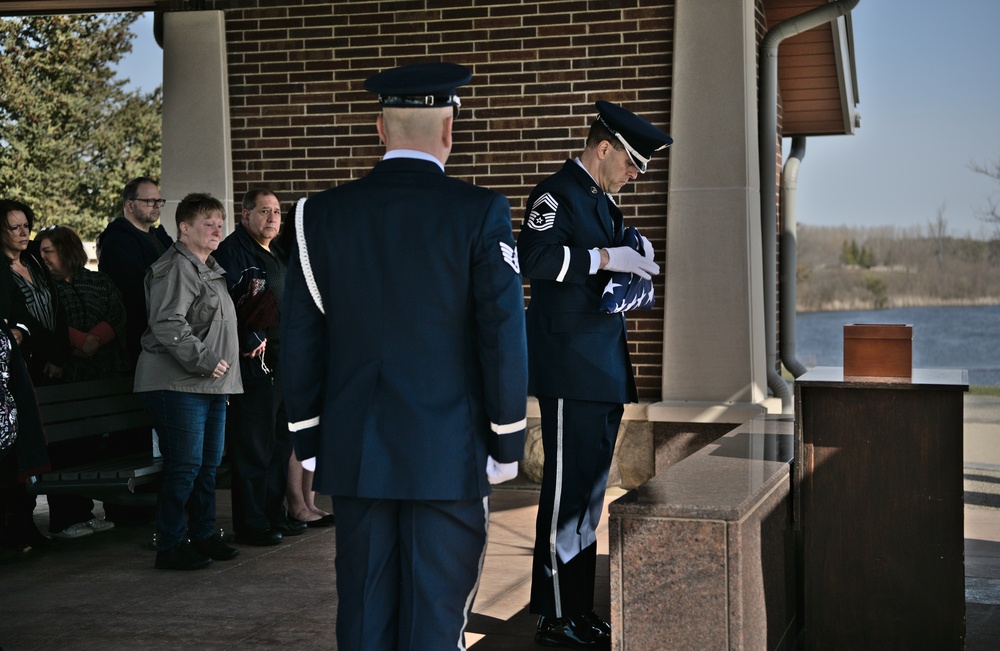 Military Funeral at Great Lakes National Cemetery