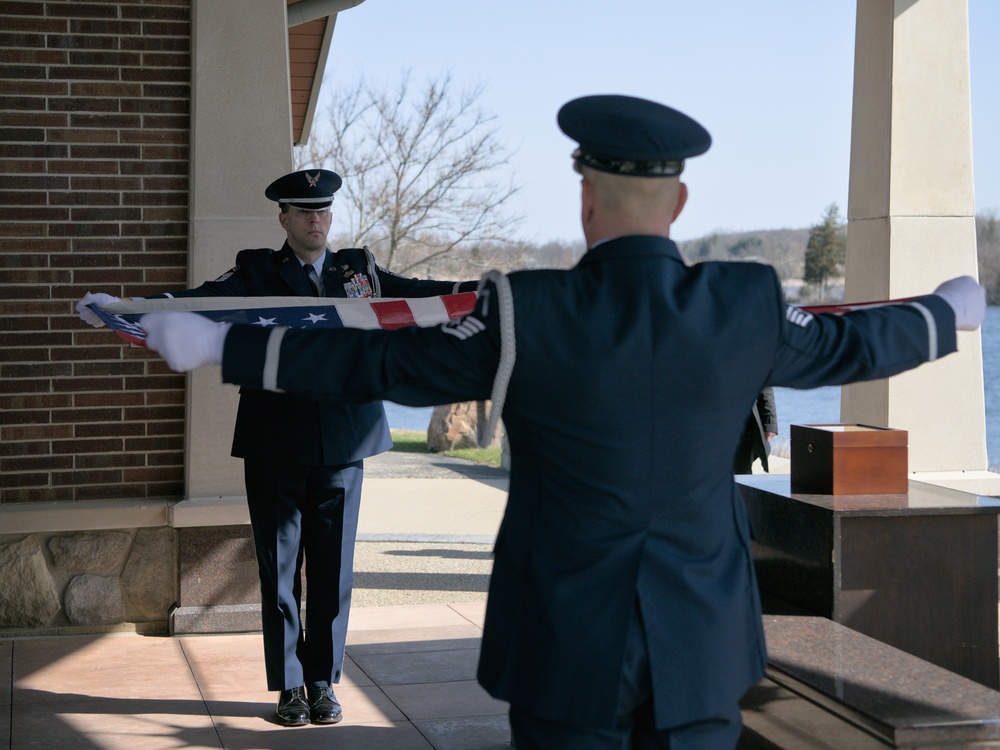 Military Funeral at Great Lakes National Cemetery