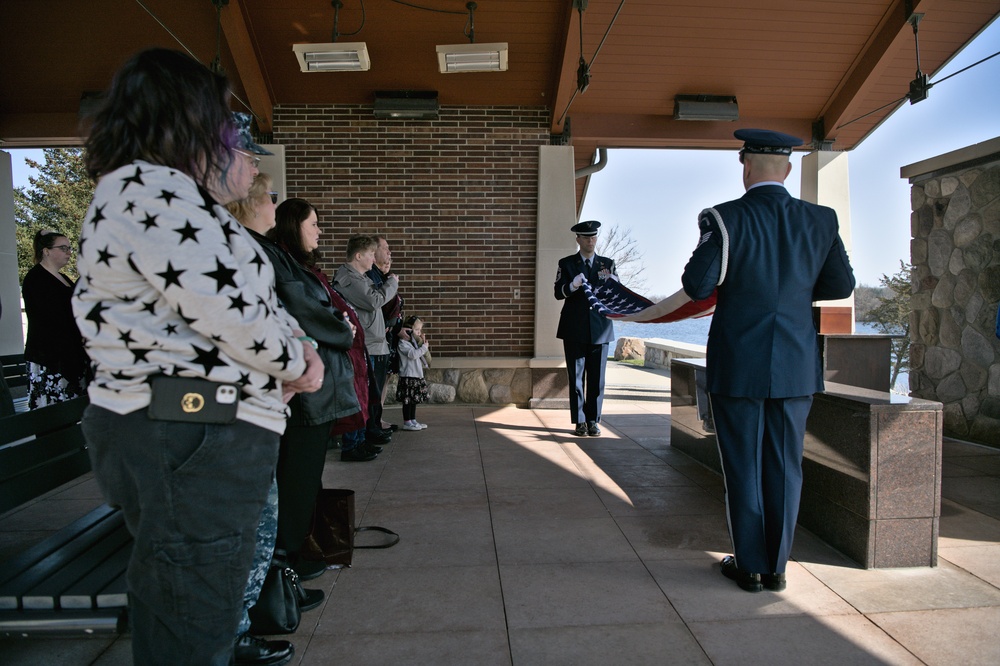 Military Funeral at Great Lakes National Cemetery