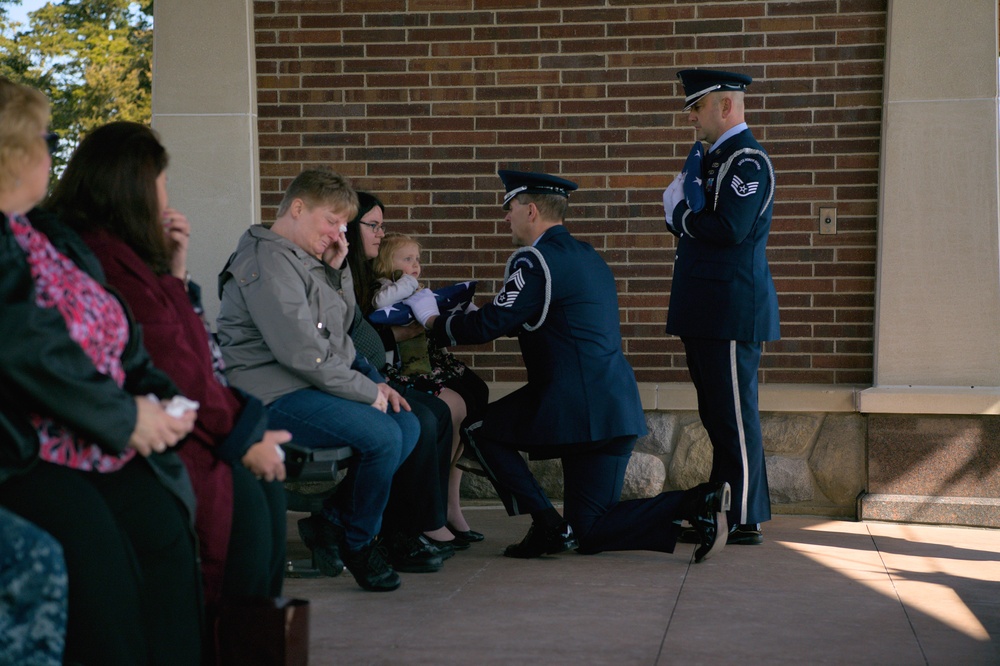 Military Funeral at Great Lakes National Cemetery