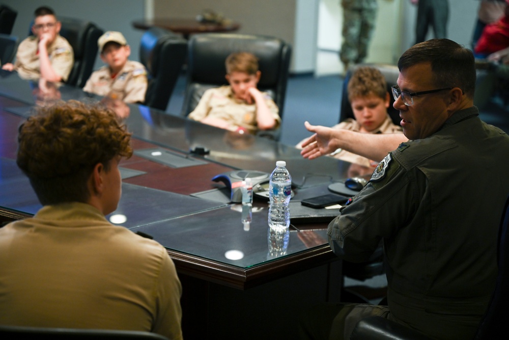 Scouts learn the ropes at Holloman