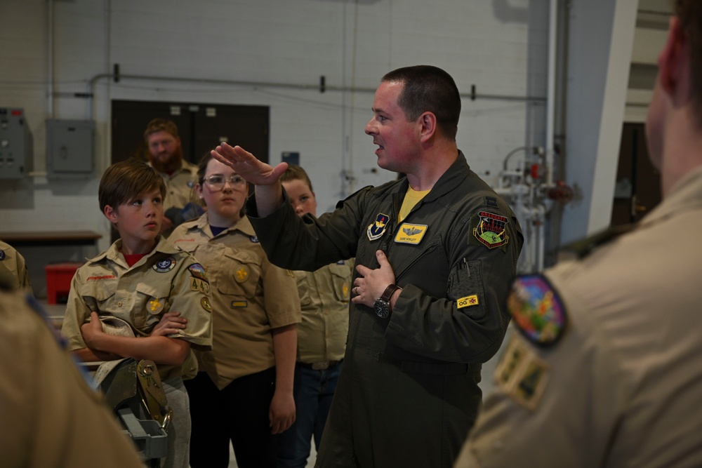 Scouts learn the ropes at Holloman