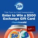 Too Cool to Miss! Exchange Shoppers Worldwide Can Enter For A Chance To Win $41,500 in Gift Cards
