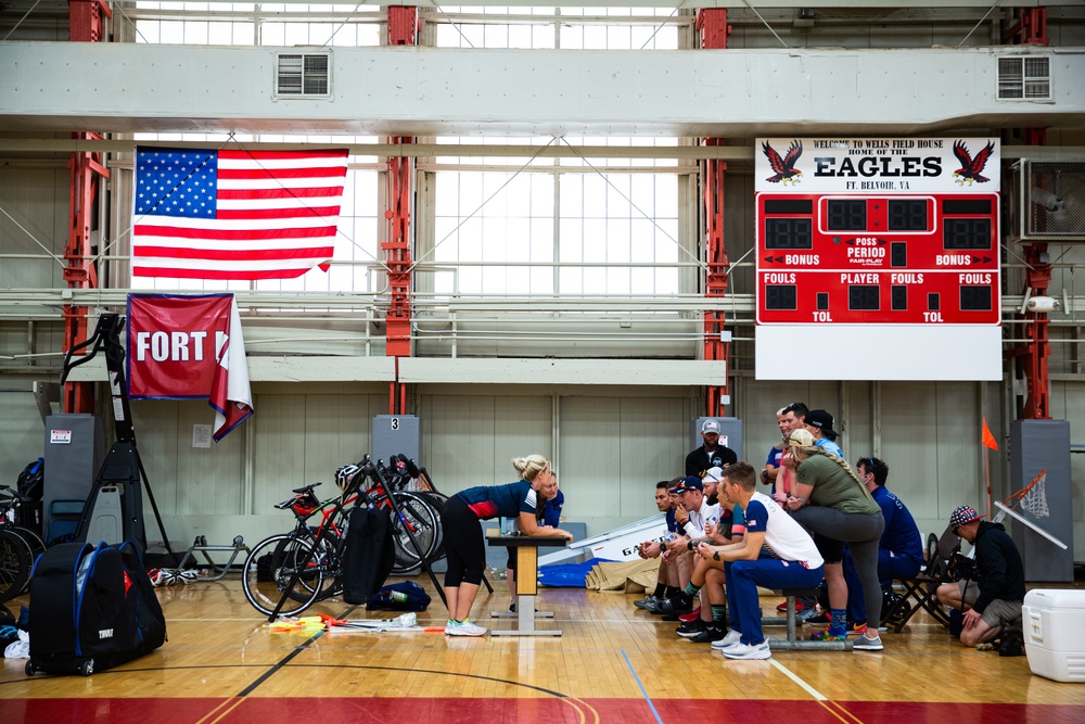 U.S. Army Veterans Train in Cycling at the 2022 Invictus Games Team U.S. Training Camp