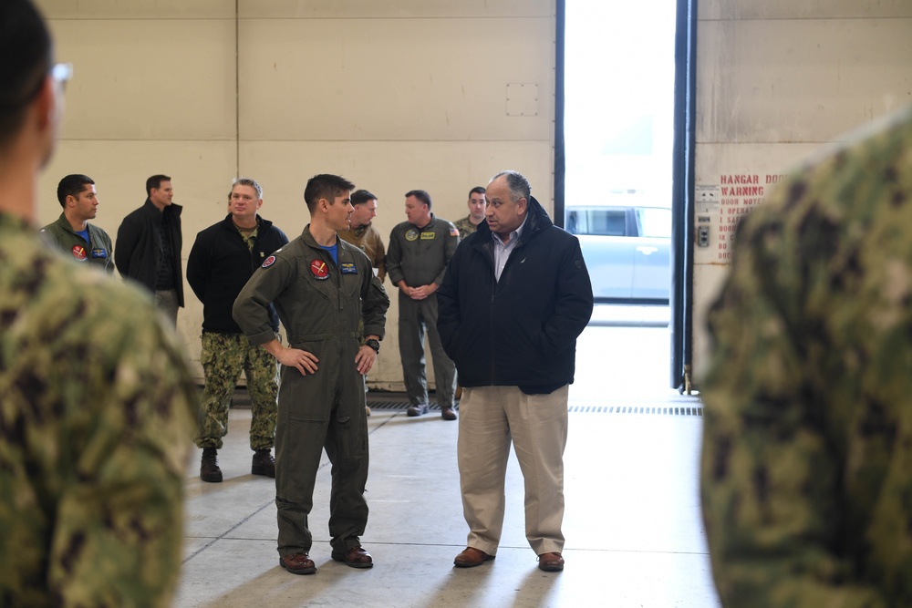 SECNAV Visits NAS Whidbey Island