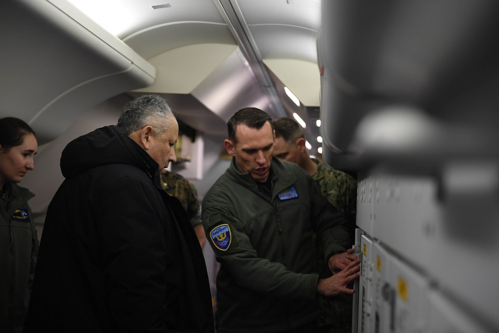 SECNAV Visits NAS Whidbey Island