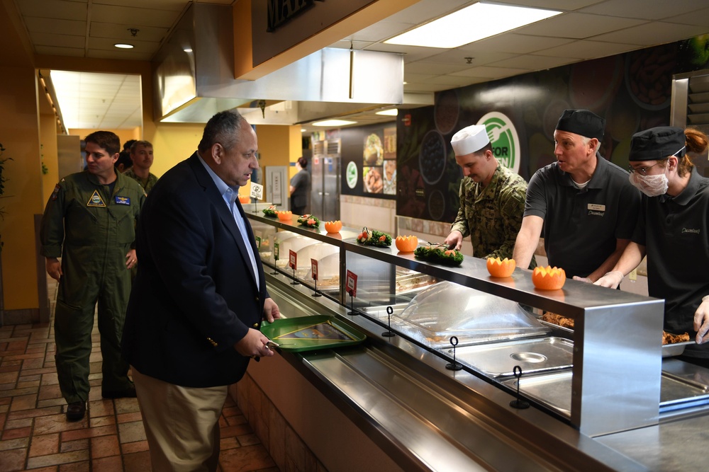 SECNAV Visits NAS Whidbey Island