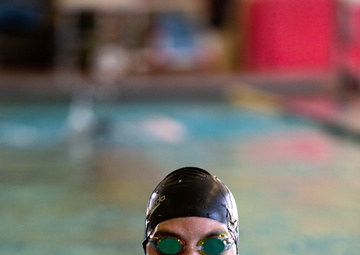 U.S. Army Veterans Train in Swimming at the 2022 Invictus Games Team U.S. Training Camp