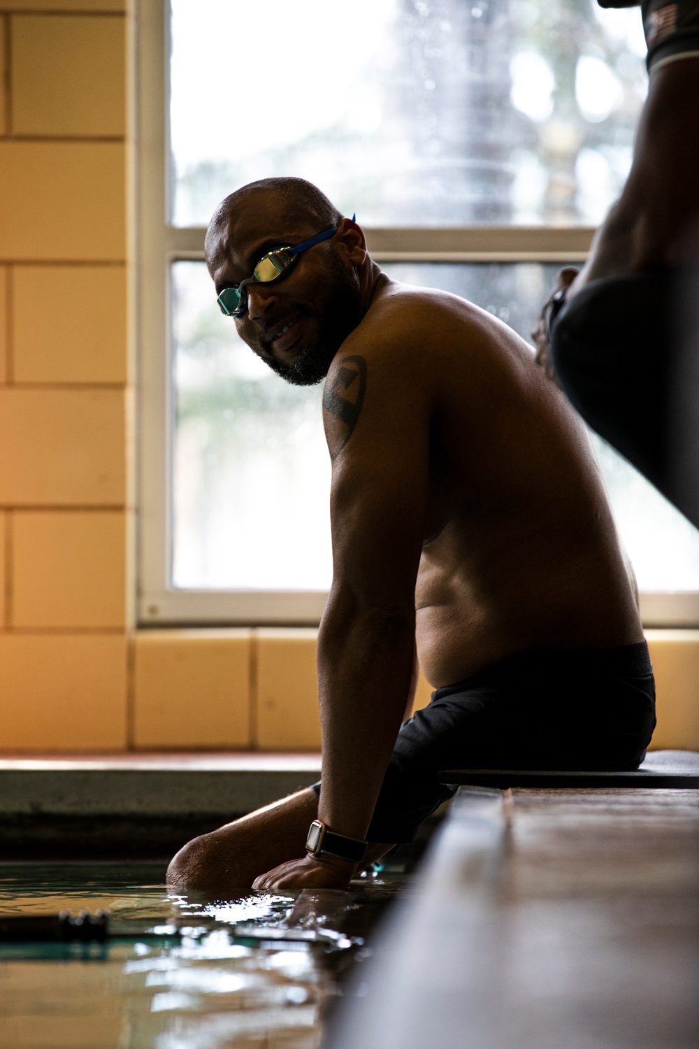 U.S. Army Veterans Train in Swimming at the 2022 Invictus Games Team U.S. Training Camp