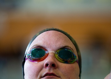 U.S. Army Veterans Train in Swimming at the 2022 Invictus Games Team U.S. Training Camp