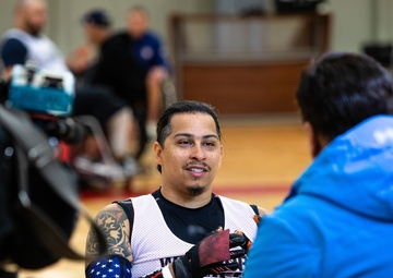 U.S. Army Veterans Train in Wheelchair Basketball at the 2022 Invictus Games Team U.S. Training Camp