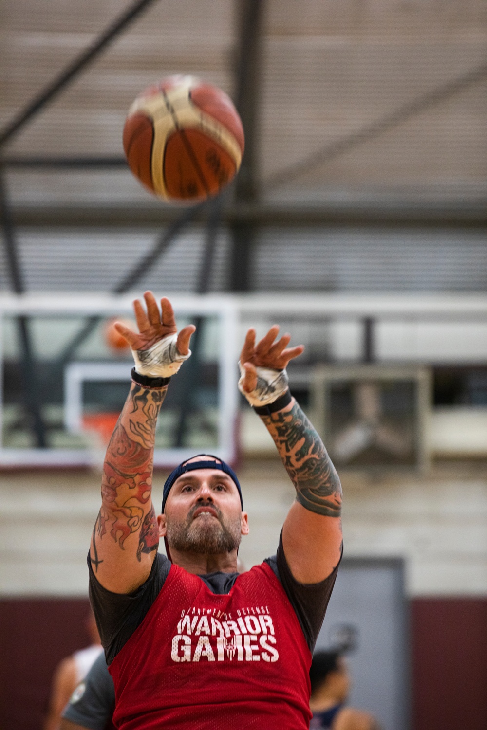 U.S. Army Veterans Train in Wheelchair Basketball at the 2022 Invictus Games Team U.S. Training Camp