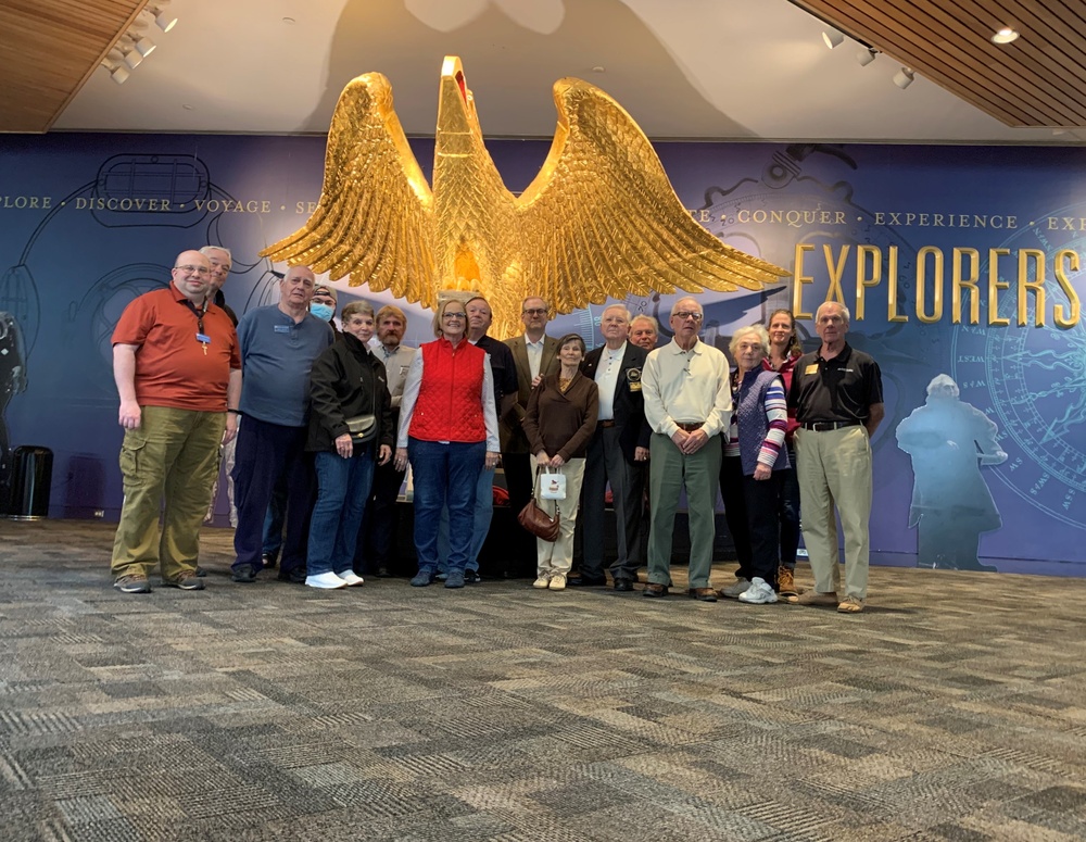 Naval Museum Volunteers visit Mariners Museum in Newport News