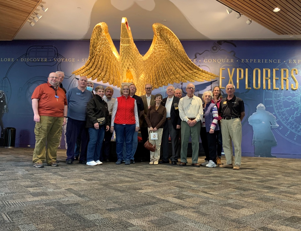 Naval Museum Volunteers visit Mariners Museum in Newport News