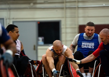 U.S. Army Veterans Train in Wheelchair Rugby at the 2022 Invictus Games Team U.S. Training Camp
