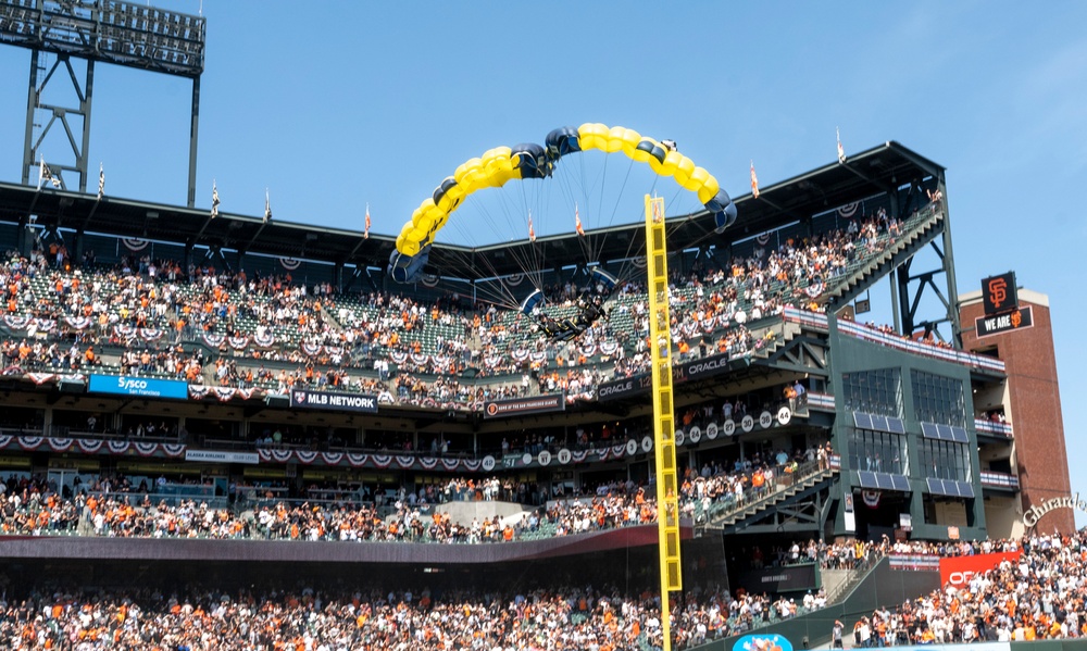 Leap Frogs Jump Into Oracle Park in San Francisco