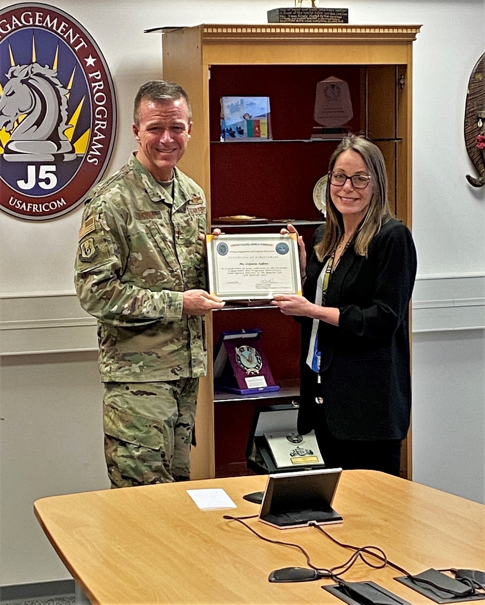 USASAC employee recognized as top Interagency Partner