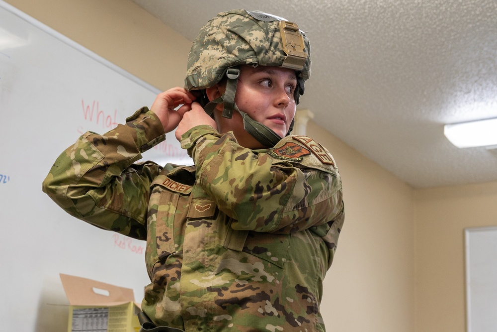 Viking Shield: 934th Maintenance Squadron Airman's first exercise