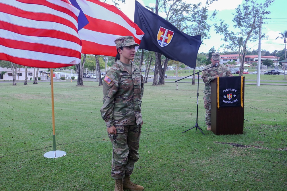 1st Lt. Karla Torres Advancement Ceremony