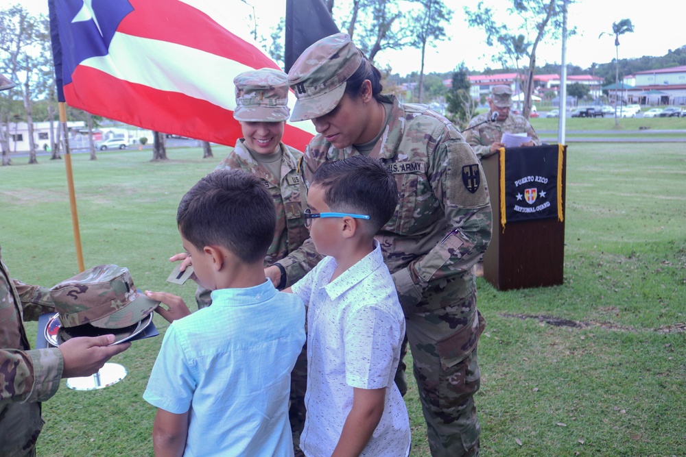 1st Lt. Karla Torres Advancement Ceremony