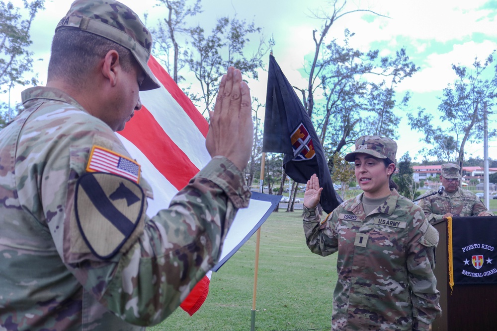 1st Lt. Karla Torres Advancement Ceremony