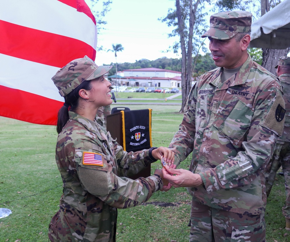 1st Lt. Karla Torres Advancement Ceremony