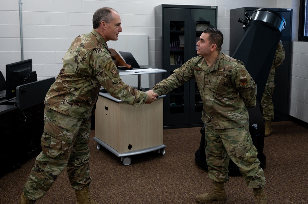 Lt. Gen. Kirk S. Pierce visits Goodfellow AFB