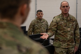 Lt. Gen. Kirk S. Pierce visits Goodfellow AFB