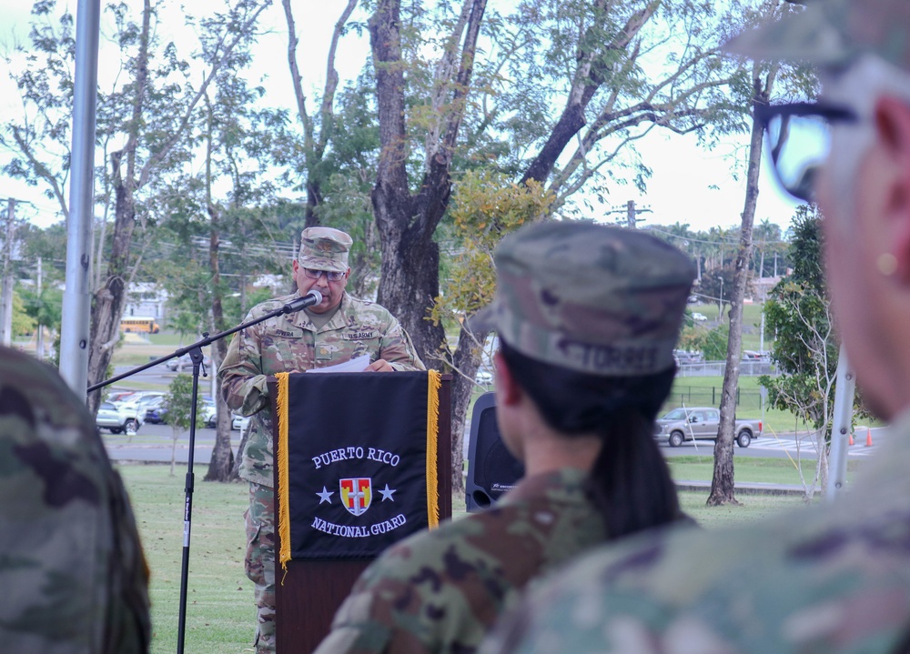 1st Lt. Karla Torres Advancement Ceremony