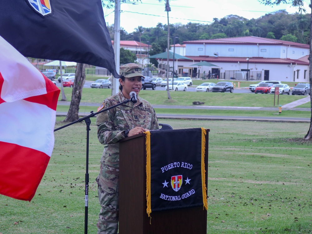 1st Lt. Karla Torres Advancement Ceremony