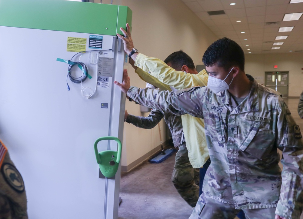 PRNG delivers vaccine refrigerators to DoH