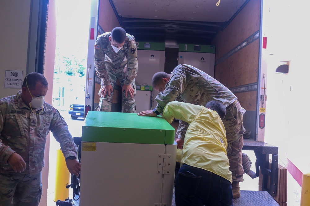 PRNG delivers vaccine refrigerators to DoH