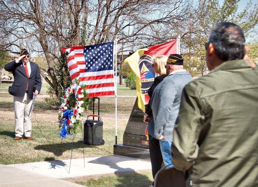 2nd Armored Division (Forward) Association host monument dedication ceremony at Fort Hood