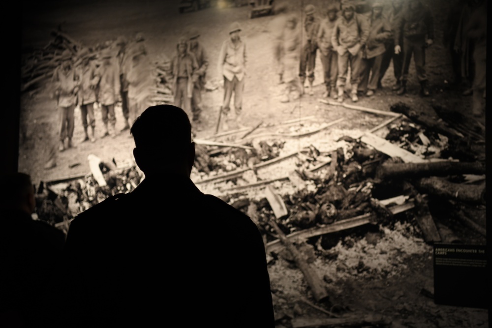 Honoring the Past: Minnesota National Guard Members visit U.S. Holocaust Memorial Museum