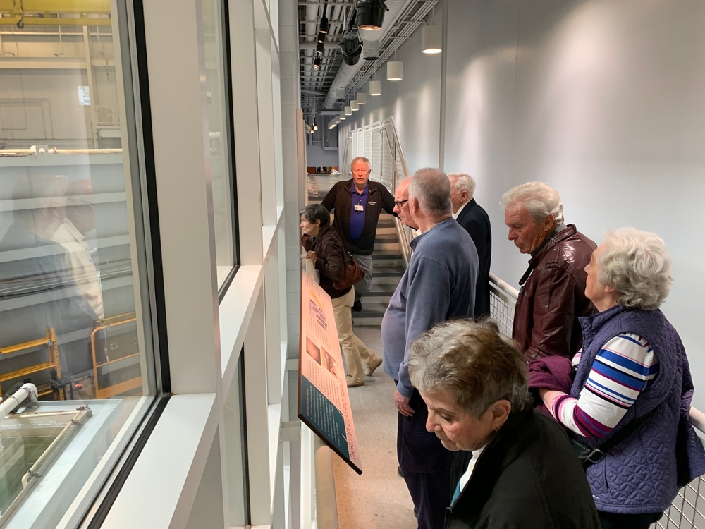 Naval Museum Volunteers visit Mariners Museum in Newport News