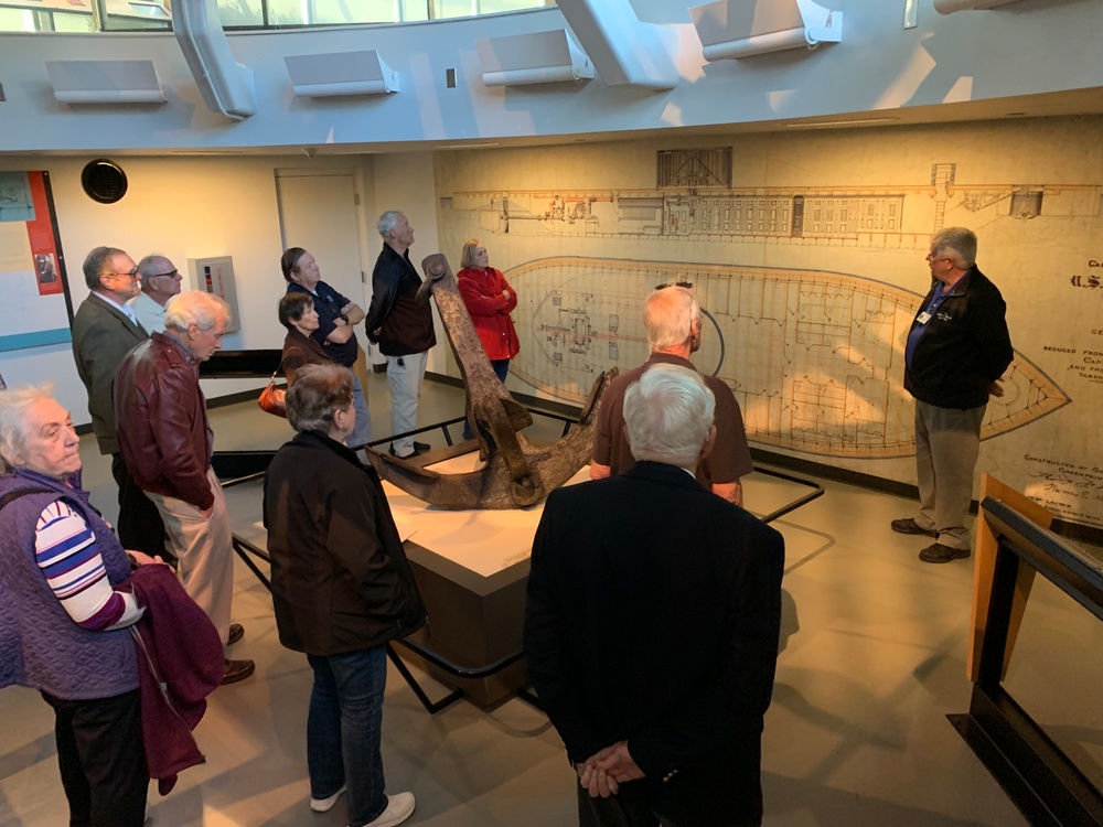 Naval Museum Volunteers visit Mariners Museum in Newport News