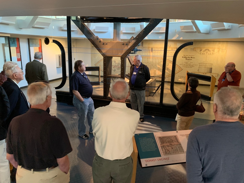 Naval Museum Volunteers visit Mariners Museum in Newport News