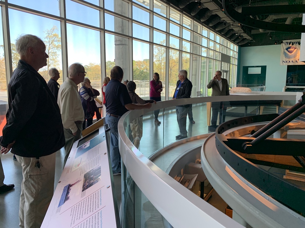 Naval Museum Volunteers visit Mariners Museum in Newport News