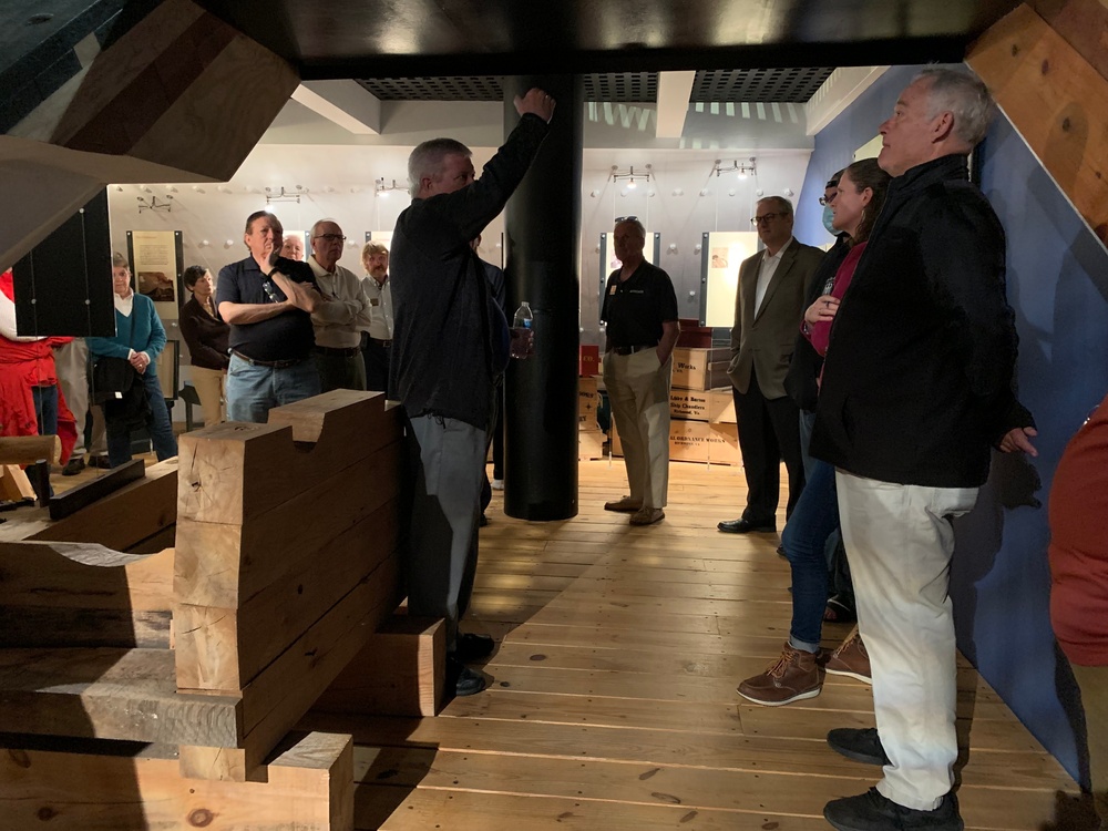 Naval Museum Volunteers visit Mariners Museum in Newport News