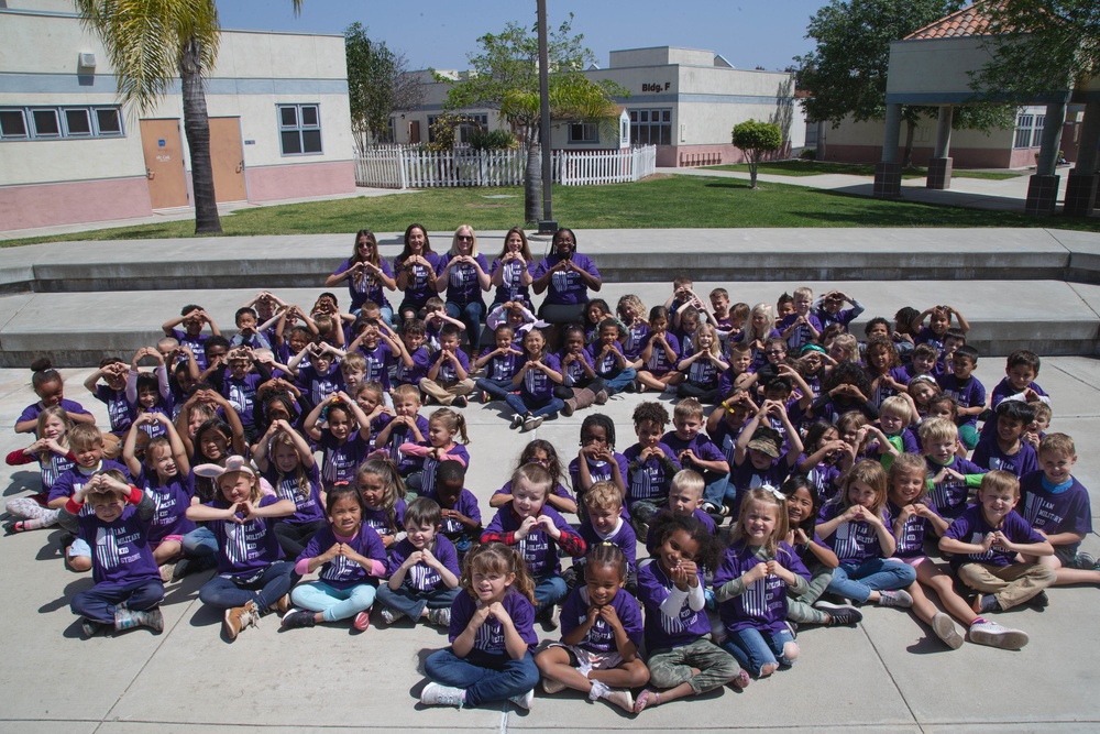 Stuart Mesa Elementary celebrates Month of the Military Child