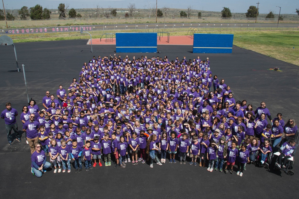 Stuart Mesa Elementary celebrates Month of the Military Child