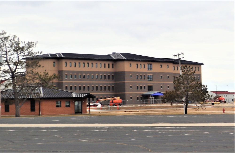 Second barracks project at Fort McCoy, funded in FY ’20, surpasses 75 percent complete