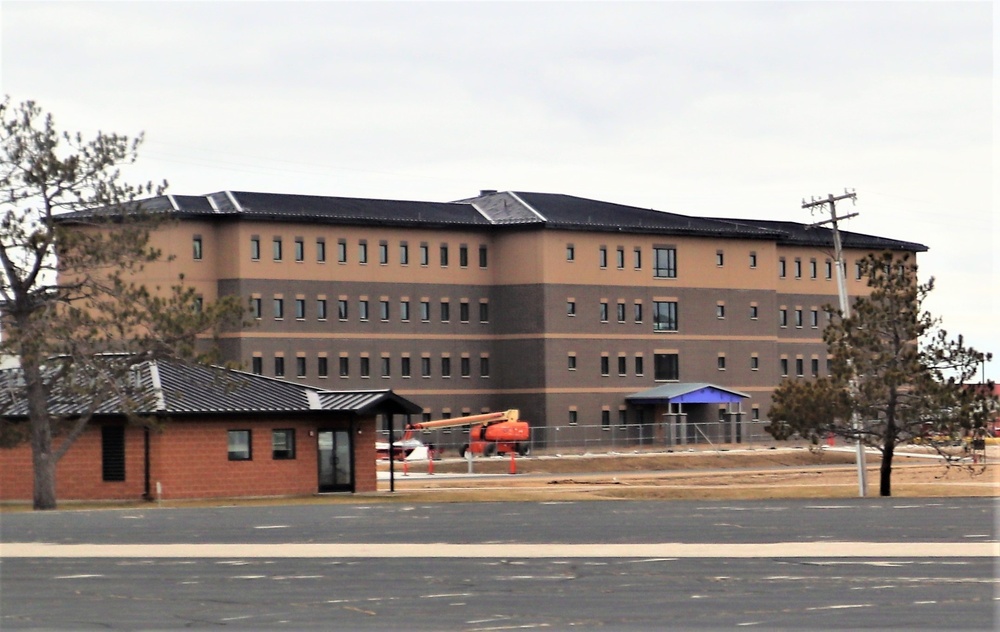 Second barracks project at Fort McCoy, funded in FY ’20, surpasses 75 percent complete