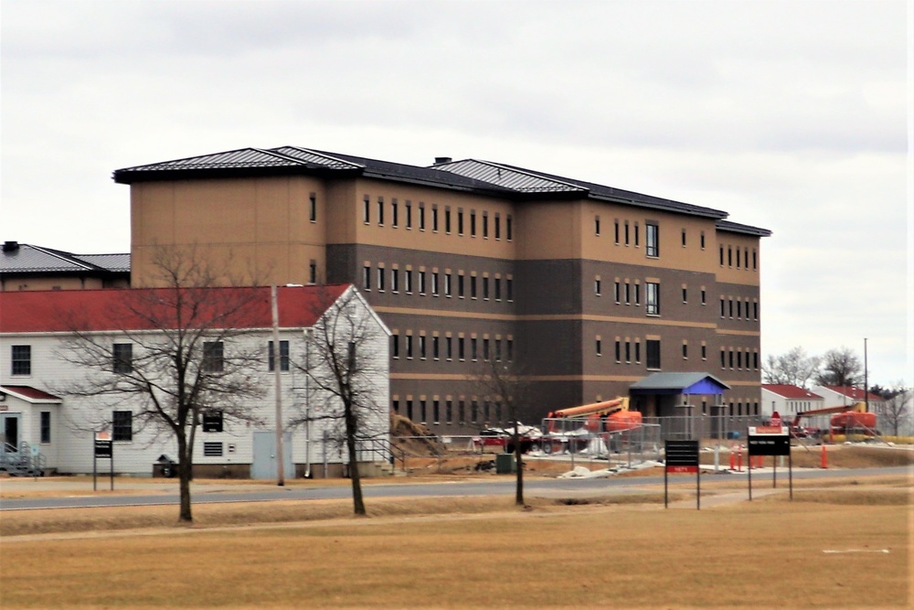 Second barracks project at Fort McCoy, funded in FY ’20, surpasses 75 percent complete