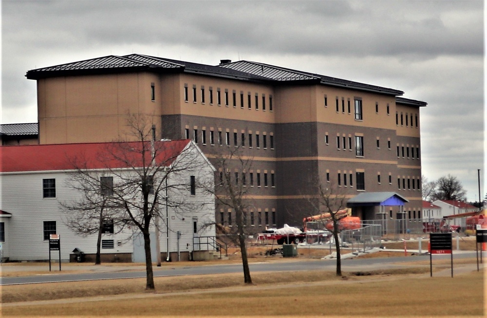 Second barracks project at Fort McCoy, funded in FY ’20, surpasses 75 percent complete