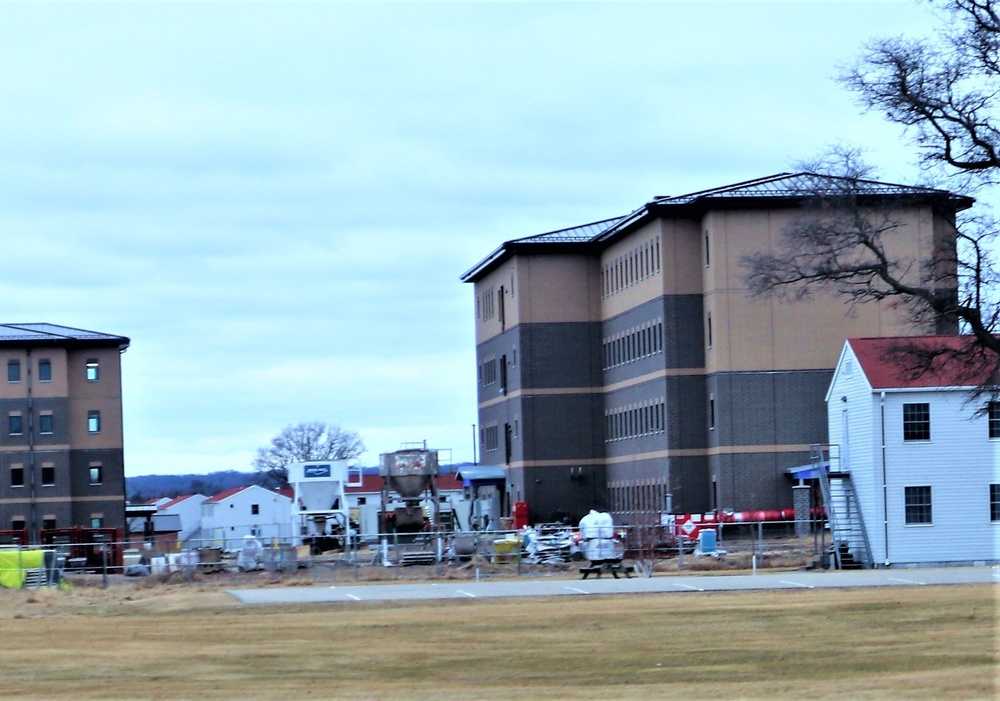 Second barracks project at Fort McCoy, funded in FY ’20, surpasses 75 percent complete