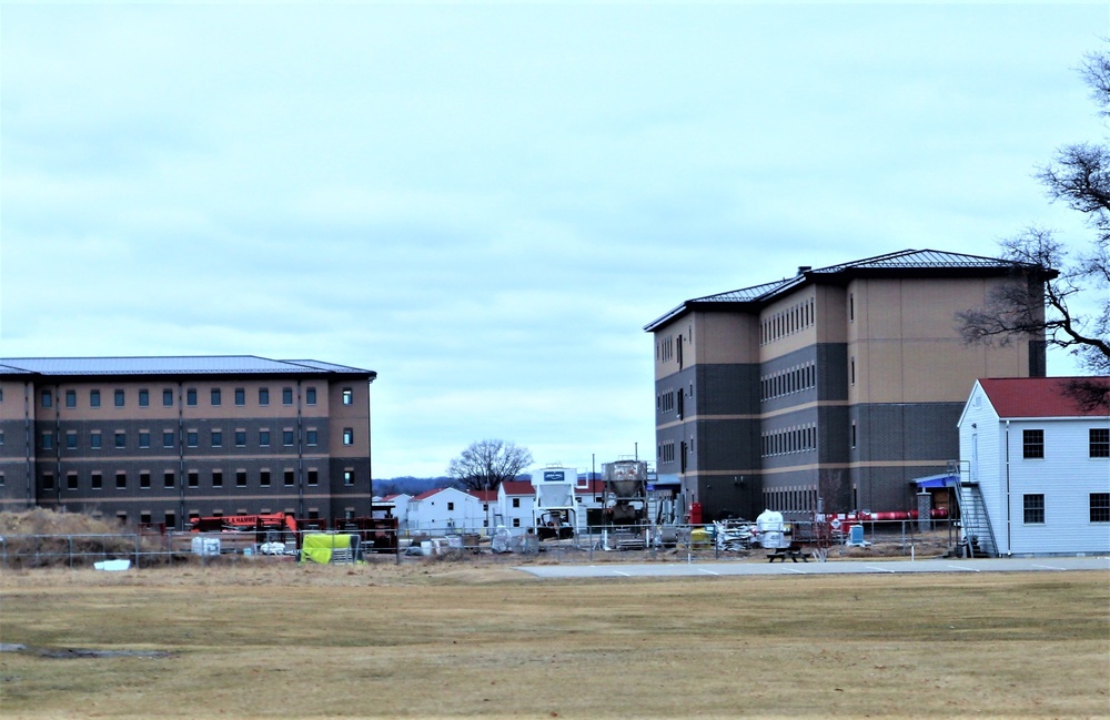 Second barracks project at Fort McCoy, funded in FY ’20, surpasses 75 percent complete