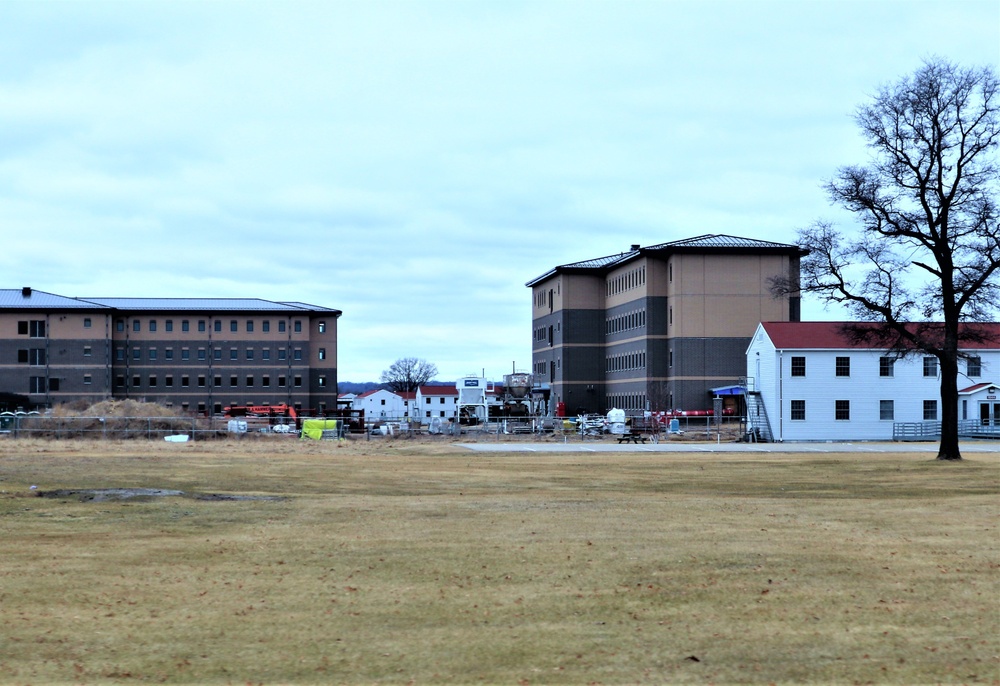Second barracks project at Fort McCoy, funded in FY ’20, surpasses 75 percent complete